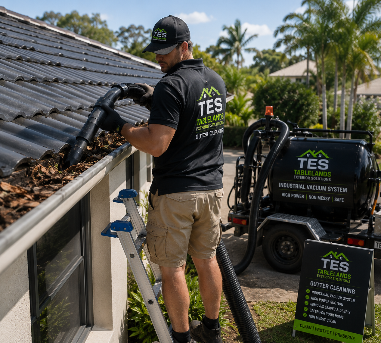 Gutter clean