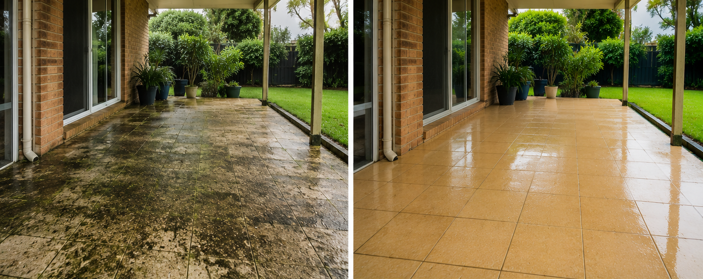 Patio clean